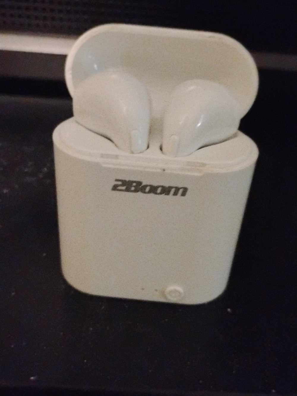 2Boom Wireless Earbuds with Charging Case - White